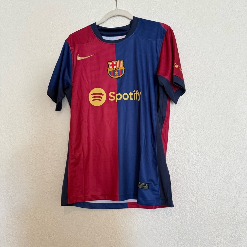 Nike Home FC Barcelona 24/25 Stadium Jersey lamine Amal - Picture 3 of 12